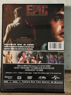 EPIC ELVIS PRESLEY IN CONCERT DVD Brand New Unsealed | eBay