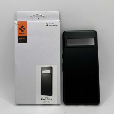Spigen Google Pixel 7 Pro Hülle Slim Schwarz ACS04733 Schutzhülle Slim Grip