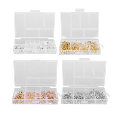 Ohrring Making Kit Runde Bead Ohrstöpsel Ohrringe Hooks Schmuck Ergebnisse S CUB