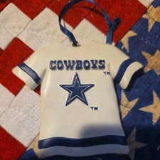 Vintage Dallas Cowboys Jersey NFL Ornament Kurt Adler Christmas 1997 NOS