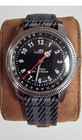 FORTIS Manual Mechanical Swiss Made 17J Shock Proof Waterproof Black Dial