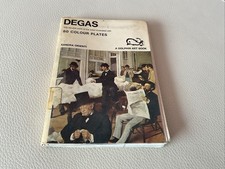 Degas The Life & Work Of The Artist Illustrated With 80 Colour Plates Book (J7)