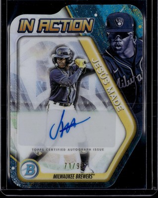 2025 Bowman Draft Jesús Made #BIA-JM Auto /99