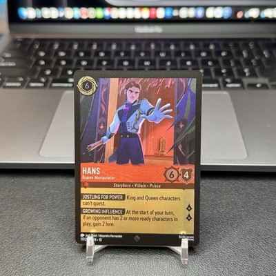 Hans - Brazen Manipulator 117/204 Whispers in the Well Super Rare Cold Foil NM