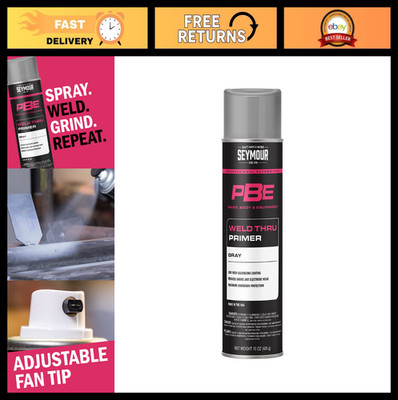 Professional Self-Etching Primer - Weld-Through Gray, 20 oz, Auto Body Paint