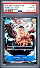 One Piece Monkey D Luffy Treasure Rare OP13 OP11-058 PSA 10 Gem Mint