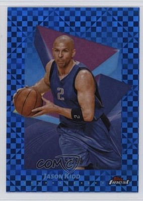 2024-25 Topps Finest Common Blue X-Fractor /99 Jason Kidd #23 HOF 0t6o