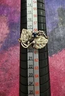 Vintage 925 Sterling Silver And Sapphire Size 9 Ring