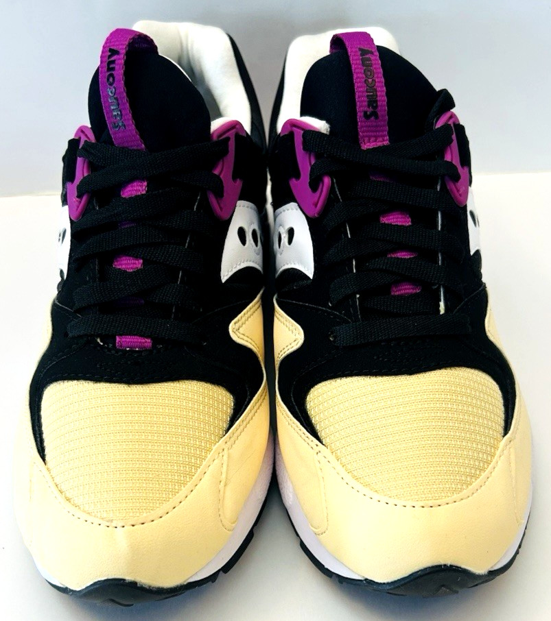 Saucony Grid 9000 Athletic Sneaker Shoe Men Sz 10 Black Lace Up S70077-43 thumbnail 6