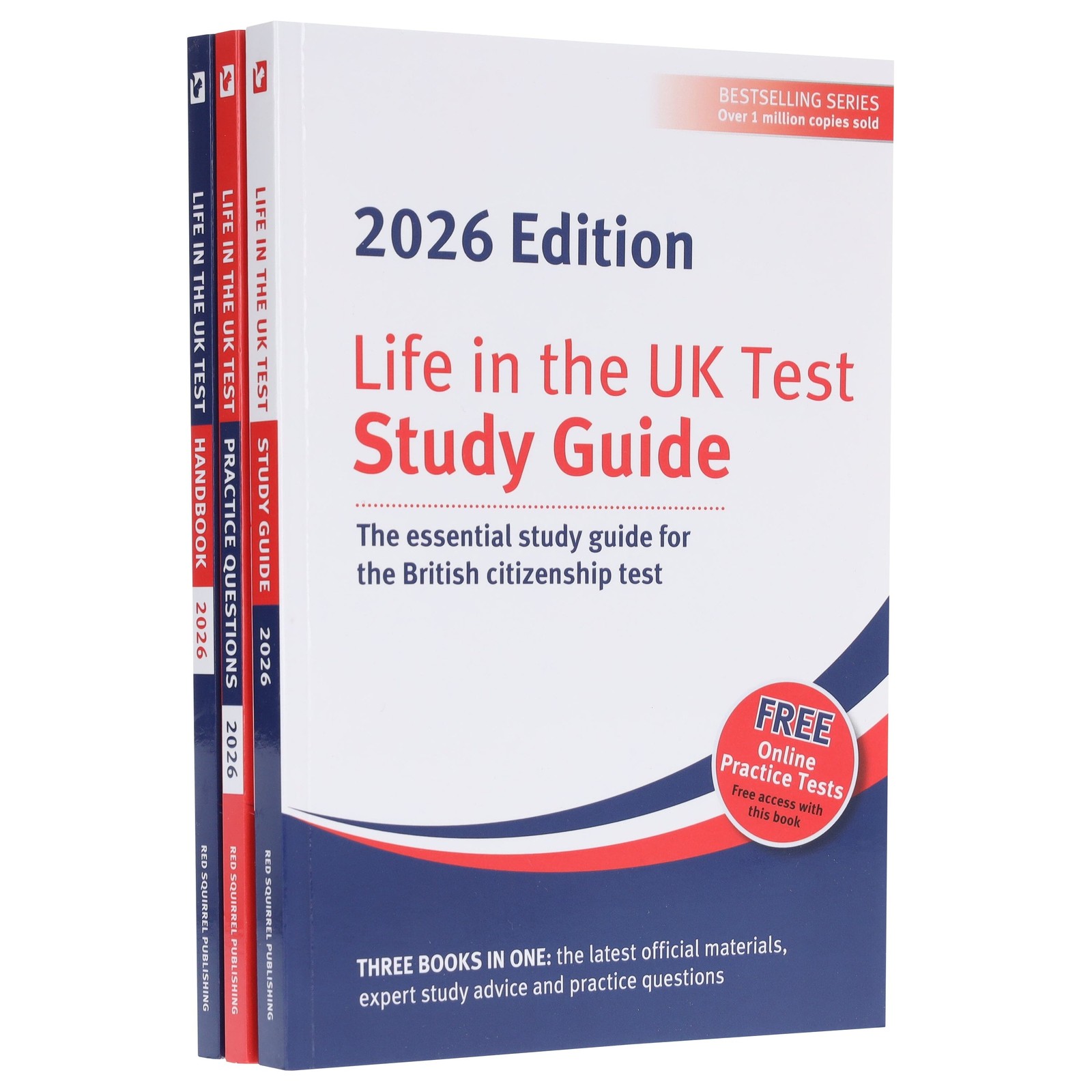 Life in the UK Test 2026 By Henry Dillon and Alastair Smith 3 Books Se