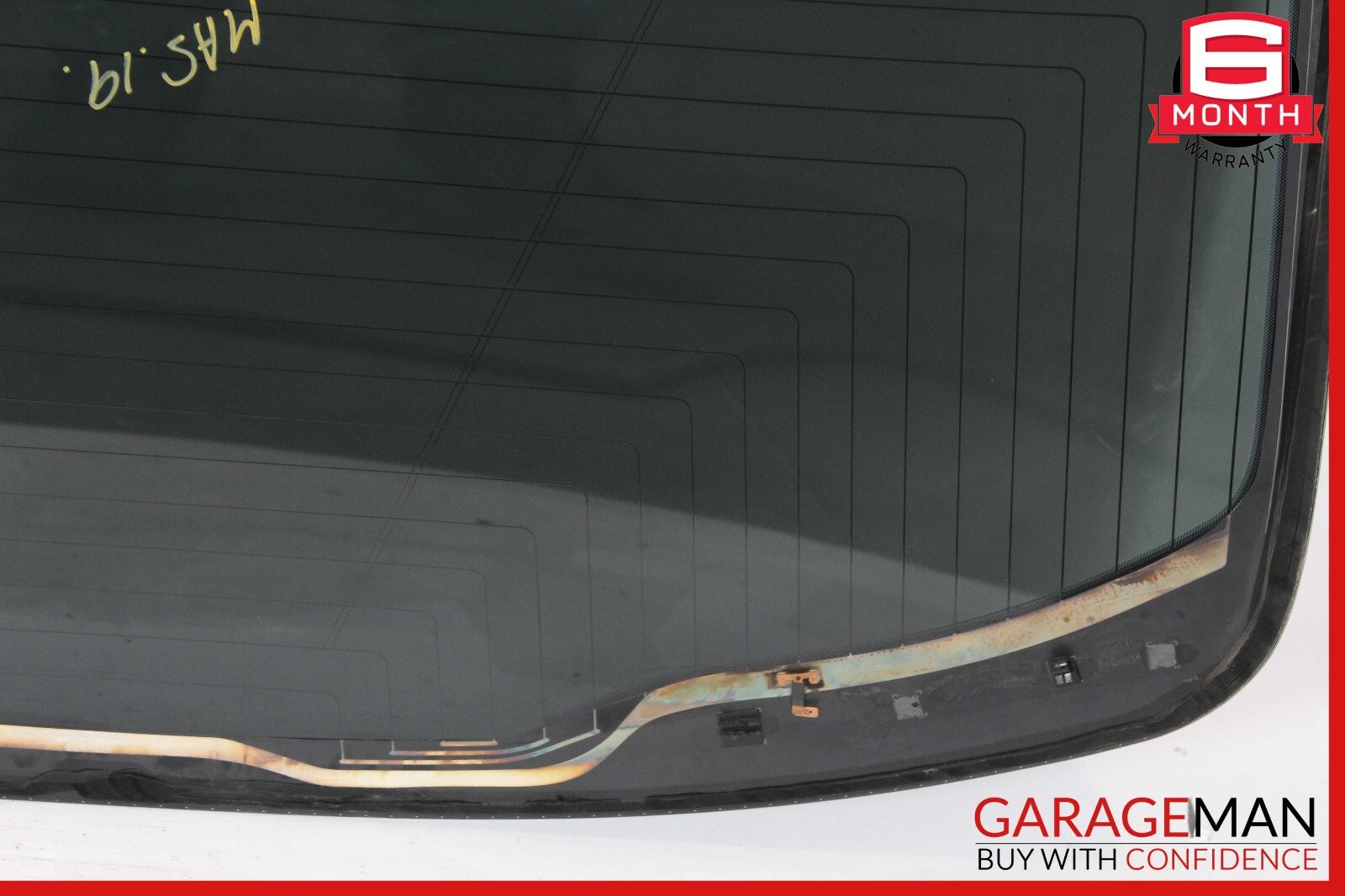 Maserati Ghibli 2014-2020 REAR+RIGHT Rear window