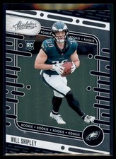 2024 Panini Absolute - Rookies Will Shipley #187 (RC)