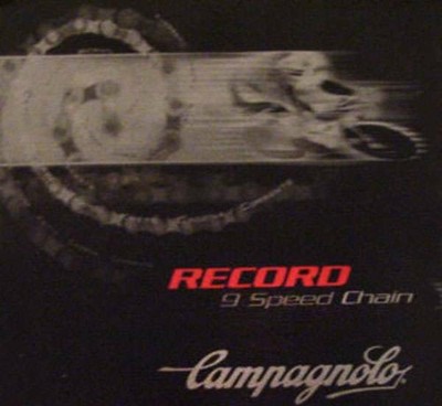 NOS Campagnolo RECORD C9 9-fach Kette 114 Glieder in OVP
