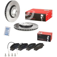 BREMBO Bremsscheiben 285mm + Beläge Satz vorne passend für Peugeot 807 Fiat 