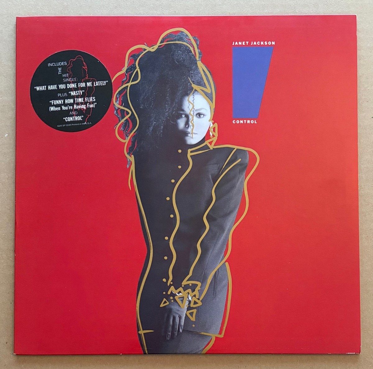 Janet Jackson – Control RARE original promo vinyl LP '86 | eBay
