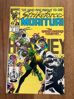 STRIKEFORCE: MORITURI #9 (Marvel, 1986) F-VF