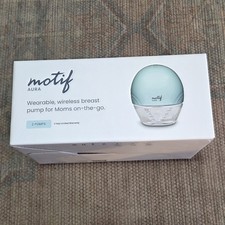 Motif Aura Wearable Hands Free Portable Electric Breast Pump Pairs w/ App New