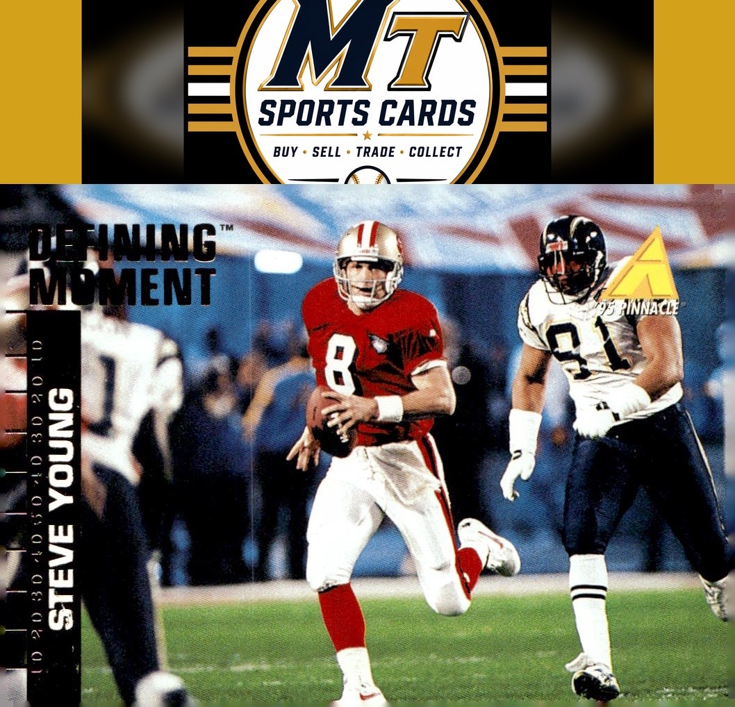 1995 Pinnacle Club Collection Steve Young San Francisco 49ers