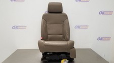 18 Gmc Sierra Slt 2500 Seat Front Left Driver Cocoa Dune Leather