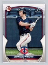 Brandon Winokur 2023 Bowman Draft Baseball #BD-69 Minnesota Twins