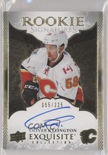 2016 Upper Deck Ice Exquisite Rookie Signatures 55/225 Oliver Kylington Auto ex2