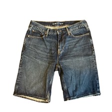 Old Navy Men s Original Loose Built in Touch jean Shorts Size 36 Tall Dark Blue