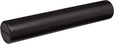 Amazon Basics High Density Foam Roller for Exercise and Recovery, 36 In, Black.