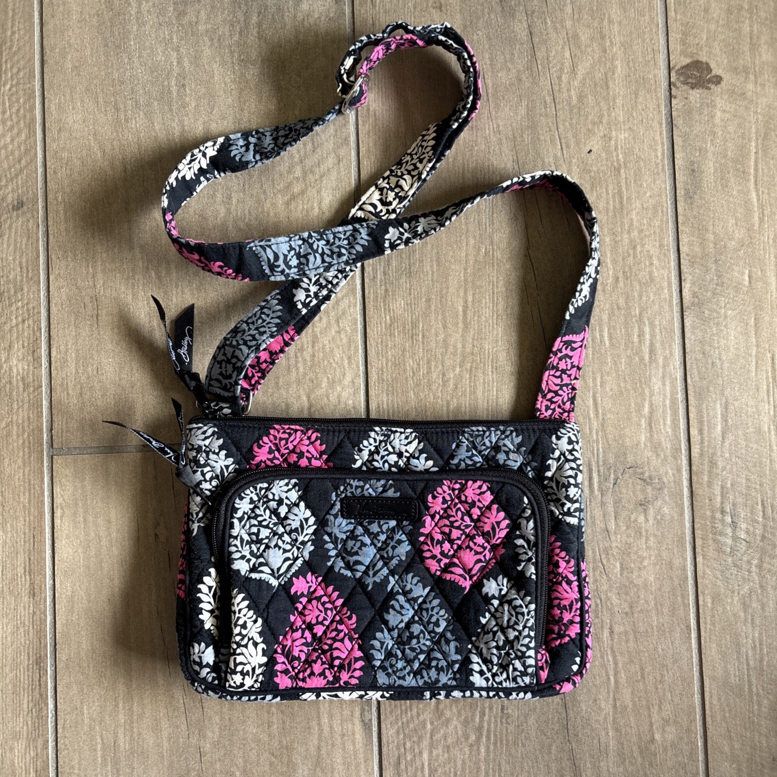 VERA BRADLEY Little Hipster Northern Lights Pattern  Crossbody Bag
