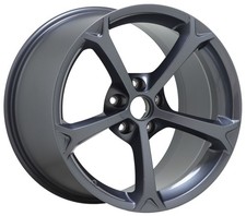 19x12 Corvette Grand Sport Grey Wheel Rim Factory Oem New Gm 19 Rear 5456