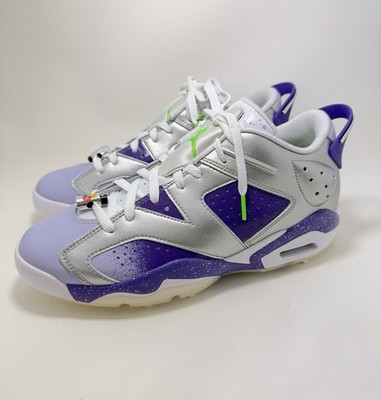 Nike Air Jordan 6 Retro Low Golf NRG Mens Golf Shoes Purple FD0205