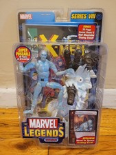 Marvel Legends Toybiz Iceman Series VIII MIP FREE S H