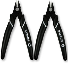 2 Pack 125mm Wire Cutters Sharp Blade for Electrical Copper Wire & Jewelry Work