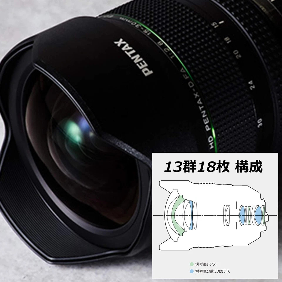 PENTAX HD D FA 15-30mm F2.8 ED SDM WR Ultra Wide-Angle Zoom Lens 21280 - Image 4 of 4