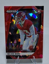 2025 Panini Prizm Draft Picks - Malachi Moore #4 Red Ice Prizm (RC)
