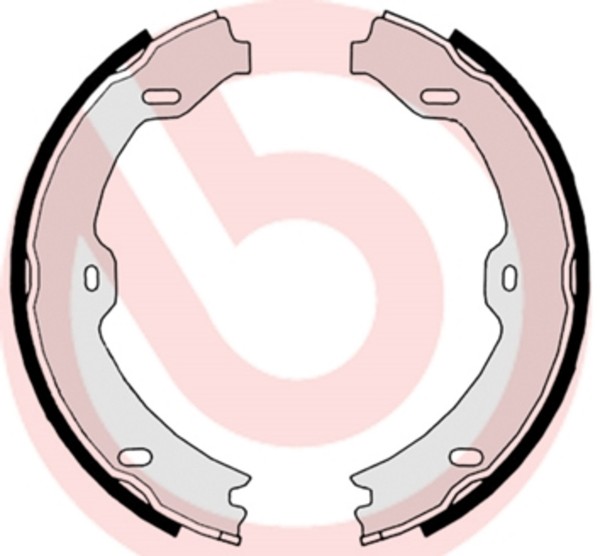Brembo Bremsbackensatz Feststellbremse S 50 519 FüR Mercedes Klasse W221 C219 SL-image