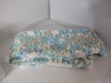 Handmade Knitted Chunky Super Soft Warm Scarf 72" X 7" Mixed Colors NEW