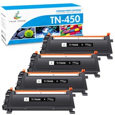4PK High Yield Compatible With Brother TN450 Toner MFC-7860DW HL-2240 2270DW