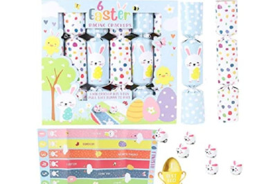Toyland  6er Pack lustige Osterparty Gastgeschenke mit Rennspiel (ES647-NEU1)