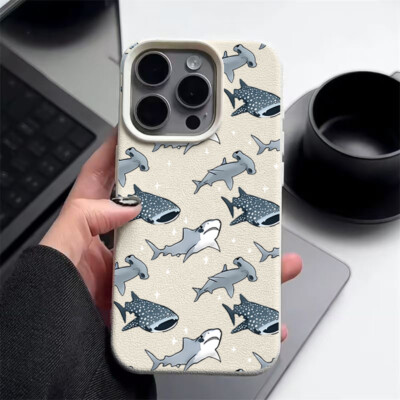 Handyhülle für iPhone 16 15 Pro Max 16e 14 13 12 11 Leder Maserung Silikon Cover