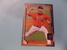Tyler Beede San Francisco Giants 2015 Bowman Draft Prospect GREY 366/499