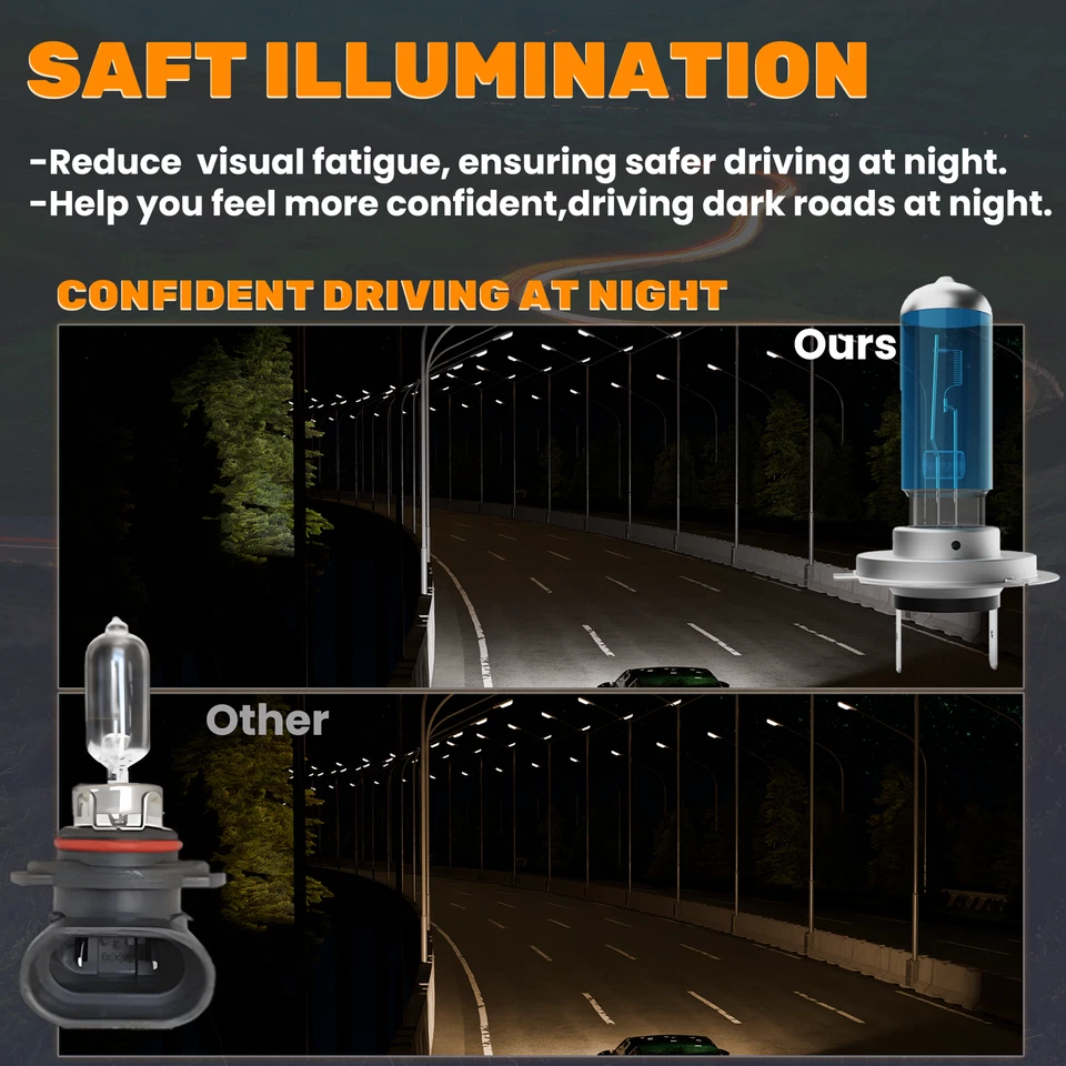 Faros halógenos H7 H7 haz alto bajo para Mercedes-Benz GL63 AMG 2013-2016 Foto 2 de 4