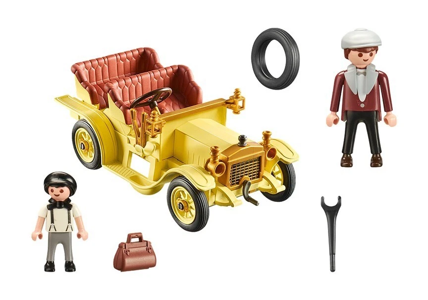 Playmobil Victoriano Coche Automovil hispano suiza Serie rosa 1900 Ref 70938 - Imagen 2 de 4