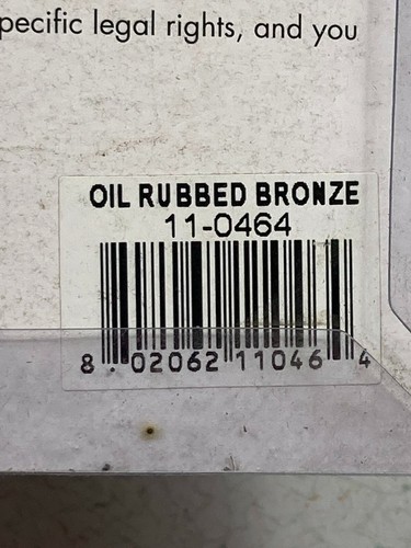 Hardware House Bathroom Robe Hook in Oil Rubbed Bronze. #11-0464 - Picture 5 of 5