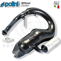 200.2051/S SchalldäMpfer Polini Piaggio Vespa 125 Pk Ets XL Aluminium