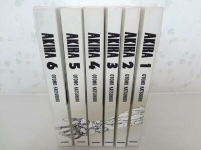 AKIRA Full color All 6PCS Complete Set Manga Exclusive to JAPAN | eBay
