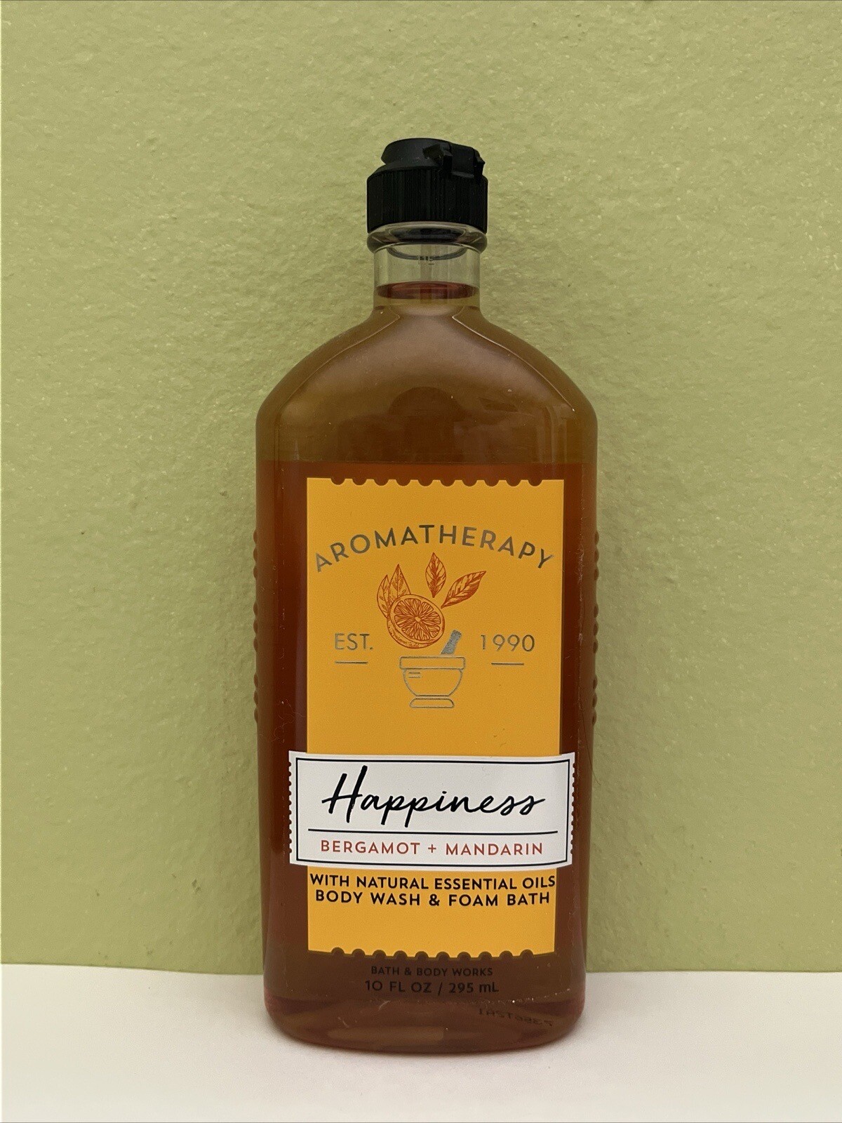 Bath & Body Works Aromatherapy Happiness Bergamot Mandarin Wash Shower