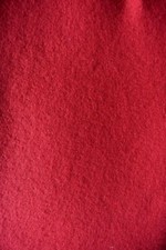 DARK RED SOLID FLEECE 100 POLYESTER 53X62 INCHES 1.47 YARDS