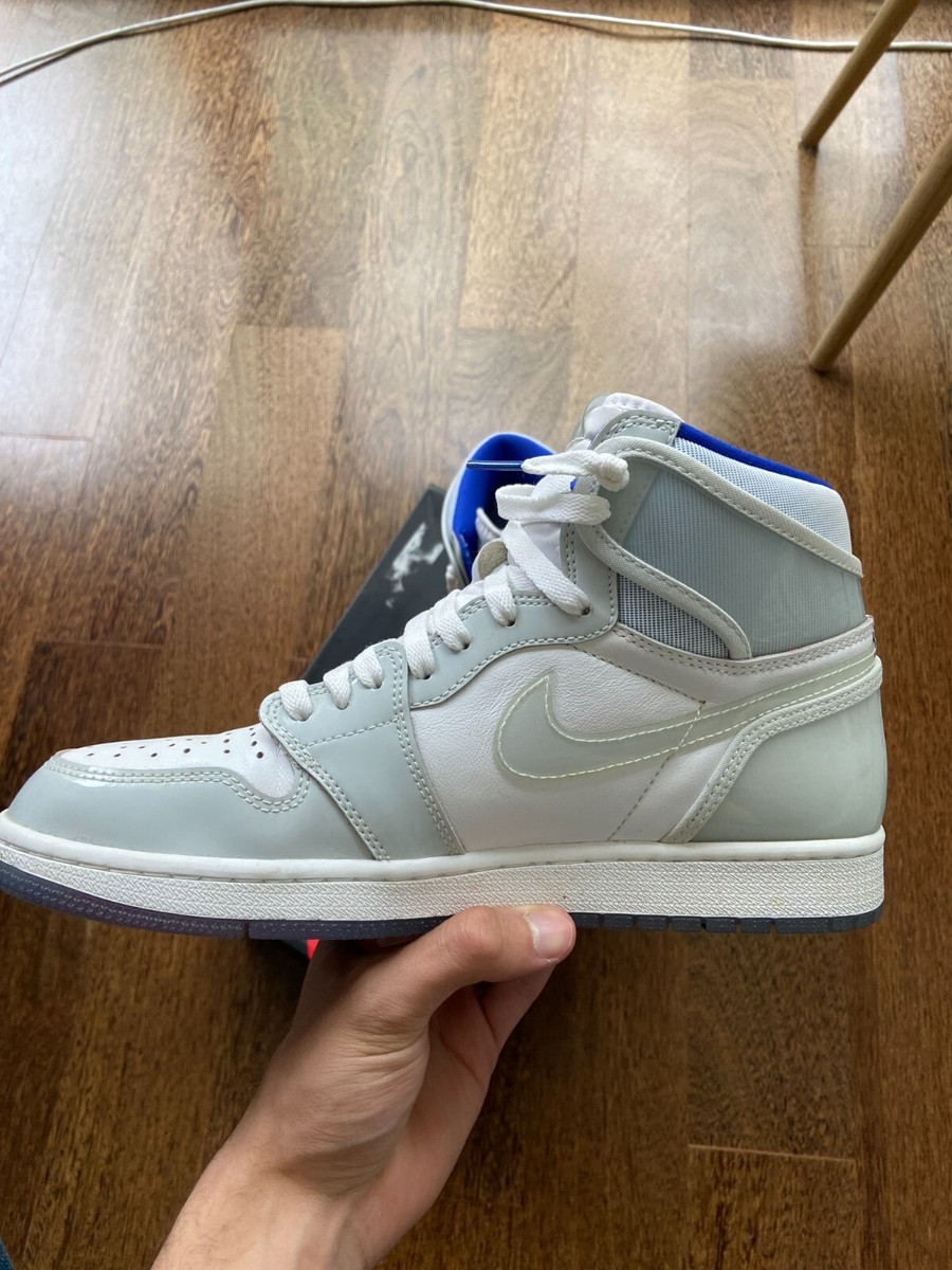 Size 10 - Air Jordan 1 Zoom High Racer Blue for sale online | eBay