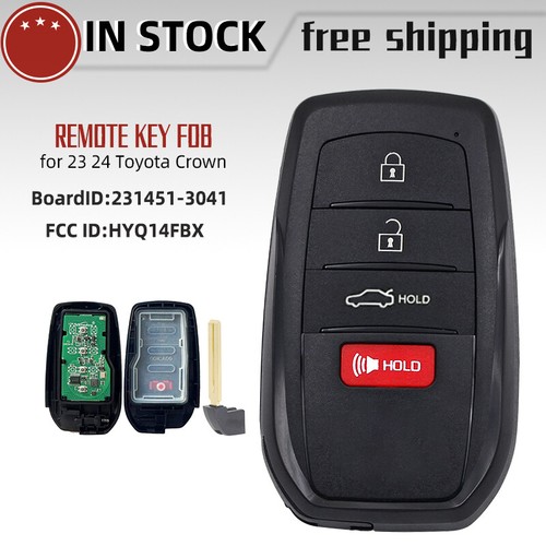 Unlocked For 2023 2024 Toyota Crown Smart Keyless Remote Key 4B Fob ...