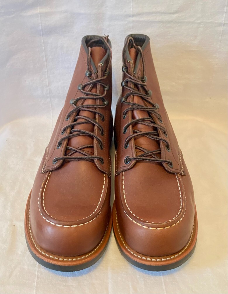Red Wing Heritage 2954 Cooper Moc Toe Beckman Amber Portage US 8.5
